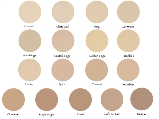 Lancome Makeup Color Chart