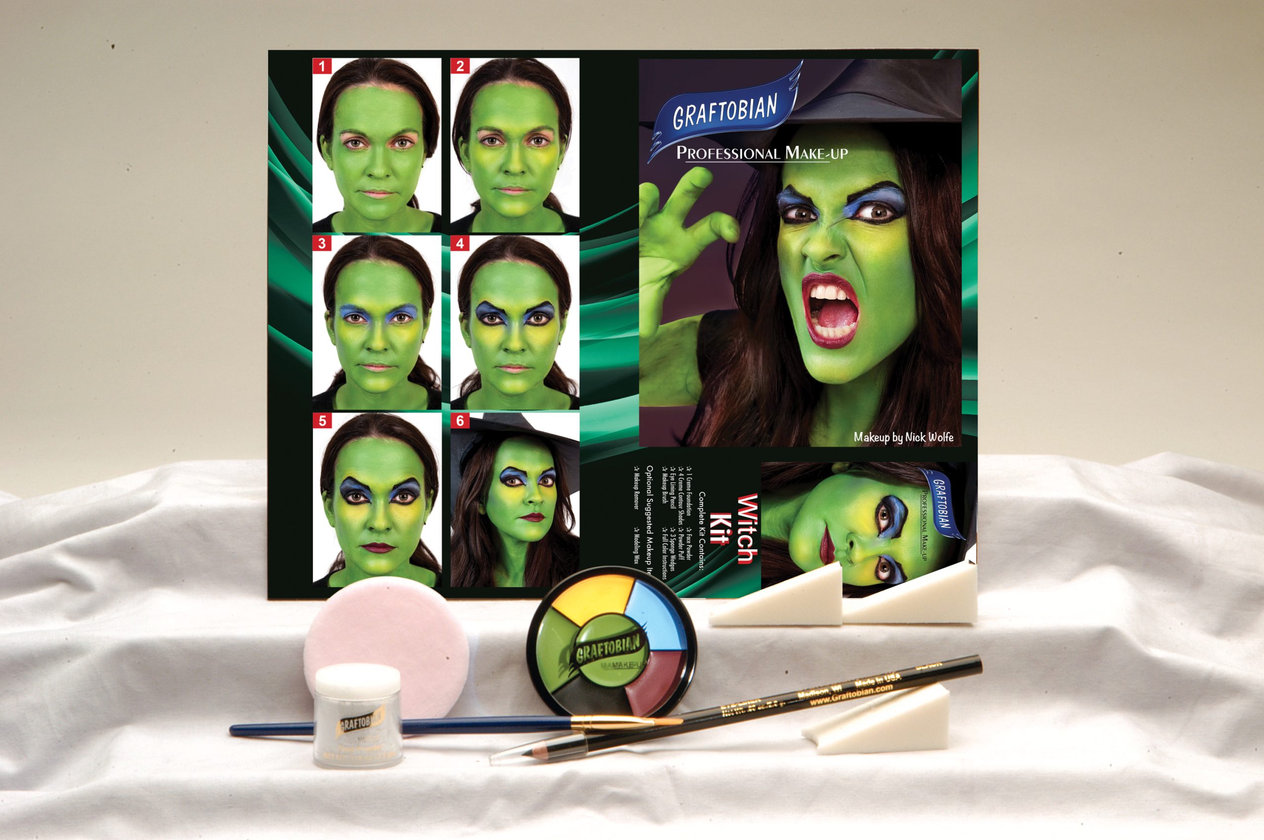 Graftobian Character Makeup Kits