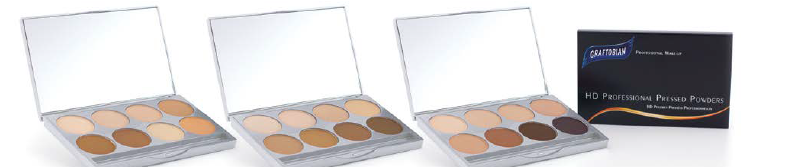 Graftobian HD Pro Powder Foundation Palettes
