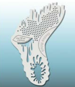 Graftobian Bad Ass Hot Wingz Stencils